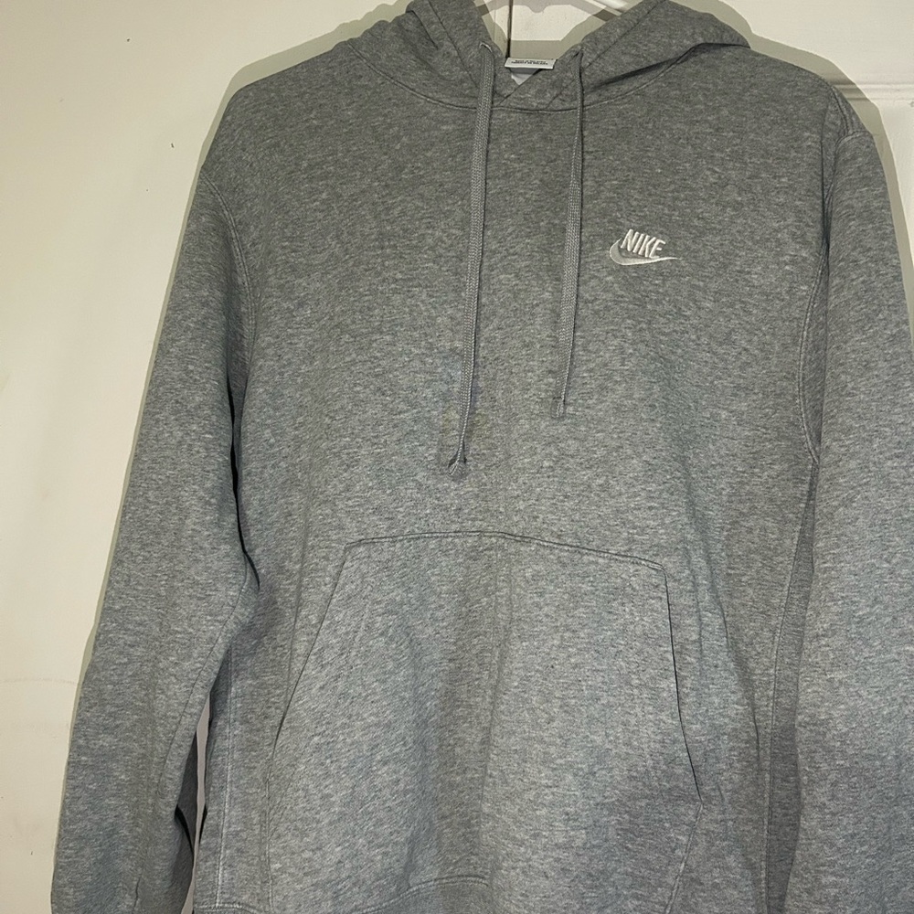 Nike Men's Gray Hoodie